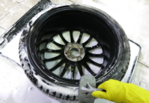 Мойка дисков и колес на автомойке самообслуживания