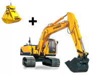 Перегружатель с грейфером: плюсы использования в строительстве и промышленности